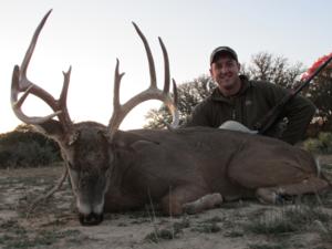 Cody Guillory of Louisiana with his 156 7/8 13 point Whitetail Buck